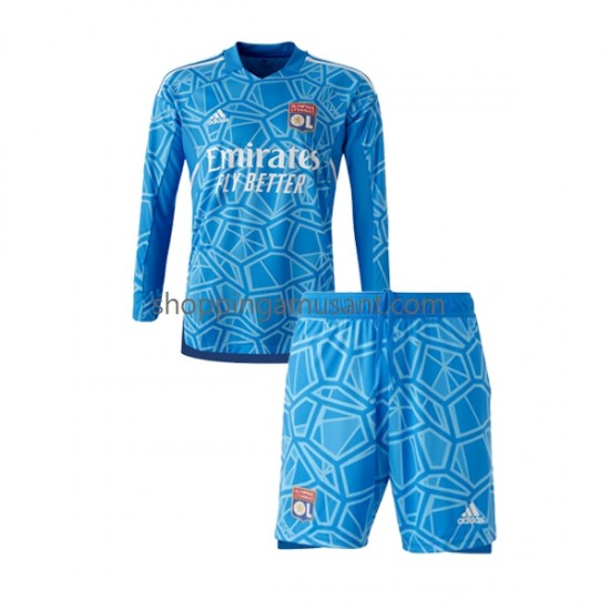 Maillot de Foot Olympique de Marseille Gardien Enfant Domicile 2022-2023 Manche Longue