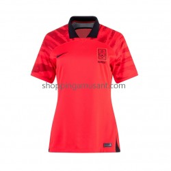 Maillot de Foot Corée du Sud Féminine Domicile Coupe du Monde 2022 Manche Courte