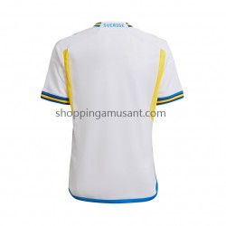 Maillot de Foot Suède Homme Extérieur 2022-2023 Manche Courte