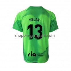 Maillot de Foot Atlético Madrid Jan Oblak 13 Gardien Homme Domicile 2022-2023 Manche Courte