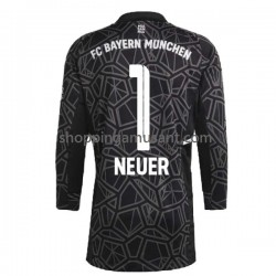 Maillot de Foot Bayern Munich Manuel Neuer 1 Gardien Homme Extérieur 2022-2023 Manche Longue