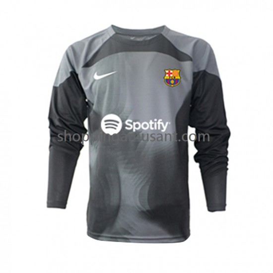 Maillot de Foot FC Barcelone Gardien Homme Extérieur 2022-2023 Manche Longue