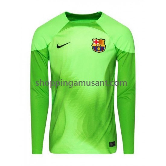 Maillot de Foot FC Barcelone Gardien Homme Domicile 2022-2023 Manche Longue