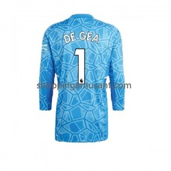 Maillot de Foot Manchester United DE GEA 1 Gardien Homme Domicile 2022-2023 Manche Longue