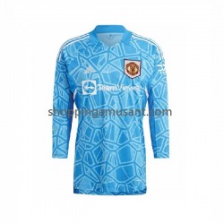 Maillot de Foot Manchester United Gardien Homme Domicile 2022-2023 Manche Longue