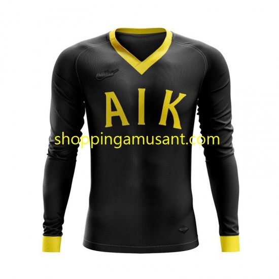 Maillot de Foot AIK 100 Anniversary Homme Domicile 2024 Manche Longue