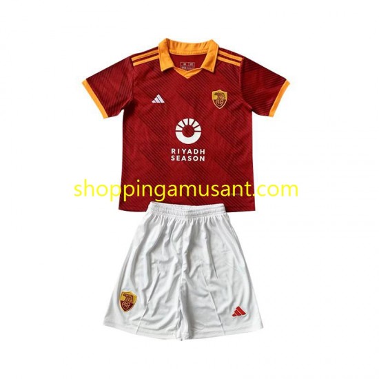 Maillot de Foot AS Rome Enfant 4ème 2023-2024 Manche Courte