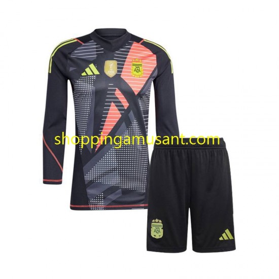 Maillot de Foot Argentine Gardien Enfant Domicile 2024 Manche Longue