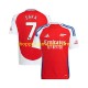 Maillot de Foot Arsenal Bukayo Saka 7 Homme Domicile 2024-2025 Manche Courte