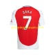 Maillot de Foot Arsenal Bukayo Saka 7 Homme Domicile 2024-2025 Manche Courte