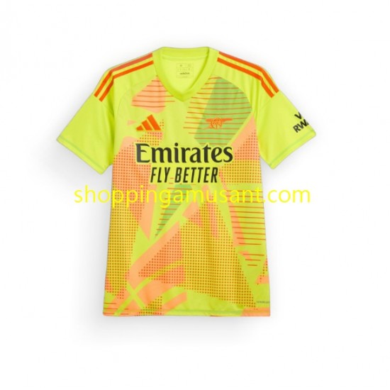 Maillot de Foot Arsenal Gardien Homme Domicile 2024-2025 Manche Courte
