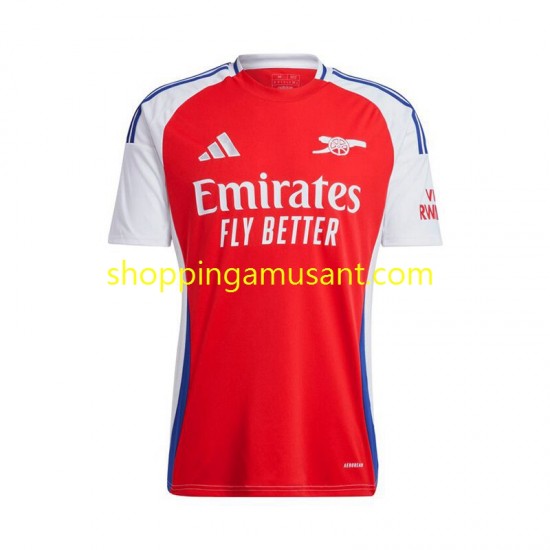 Maillot de Foot Arsenal Homme Domicile 2024-2025 Manche Courte