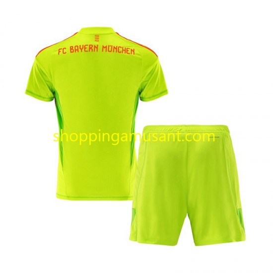 Maillot de Foot Bayern Munich Gardien Enfant Domicile 2024-2025 Manche Courte