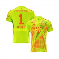 Maillot de Foot Bayern Munich Manuel Neuer 1 Gardien Homme Domicile 2024-2025 Manche Courte