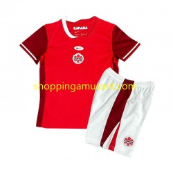 Maillot de Foot Canada Enfant Domicile 2024 Manche Courte