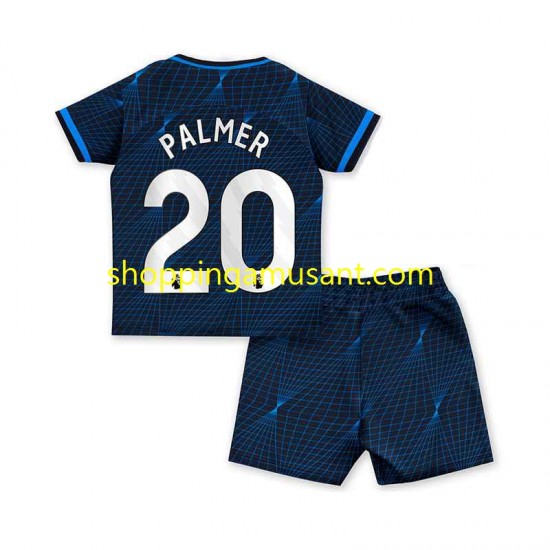 Maillot de Foot Chelsea Cole Palmer 20 Enfant Extérieur 2023-2024 Manche Courte