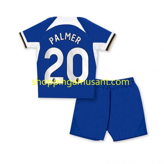Maillot de Foot Chelsea Cole Palmer 20 Enfant Domicile 2023-2024 Manche Courte