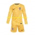 Maillot de Foot Croatie Gardien Enfant Domicile Euro 2024 Manche Longue