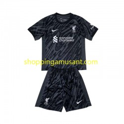Maillot de Foot Liverpool Gardien Enfant Domicile 2024-2025 Manche Courte