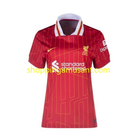 Maillot de Foot Liverpool Féminine Domicile 2024-2025 Manche Courte