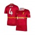 Maillot de Foot Liverpool Virgil van Dijk 4 Homme Domicile 2024-2025 Manche Courte