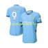 Maillot de Foot Manchester City Erling Haaland 9 Homme Domicile 2024-2025 Manche Courte