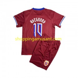 Maillot de Foot Norvège Martin Odegaard 8 Enfant Domicile 2024 Manche Courte