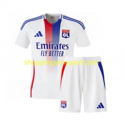 Maillot de Foot Olympique Lyonnais Enfant Domicile 2024-2025 Manche Courte