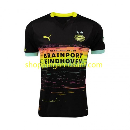 Maillot de Foot PSV Eindhoven Homme Extérieur 2024-2025 Manche Courte