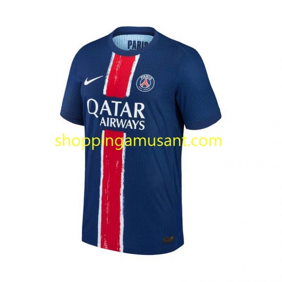 Maillot de Foot Paris Saint-Germain Homme Domicile 2024-2025 Manche Courte