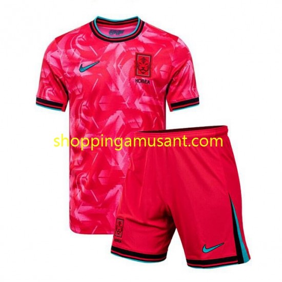 Maillot de Foot Corée du Sud Enfant Domicile 2024 Manche Courte