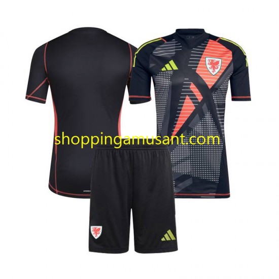 Maillot de Foot Pays de Galles Gardien Enfant Domicile 2024 Manche Courte