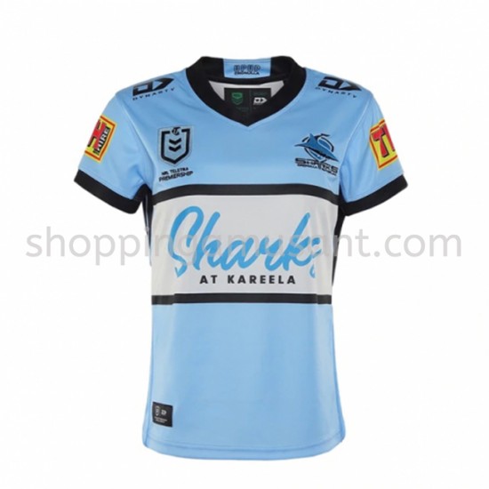 Maillot Rugby Cronulla Sutherland Sharks Domicile 2021 Manche Courte