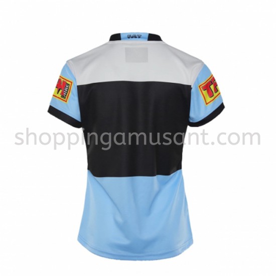 Maillot Rugby Cronulla Sutherland Sharks Domicile 2021 Manche Courte