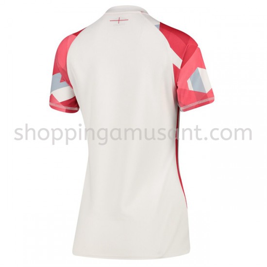 Maillot Rugby Angleterre 7S Féminine Domicile 2020-2021 Manche Courte