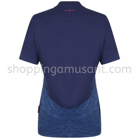 Maillot Rugby Angleterre Féminine Extérieur 2020-2021 Manche Courte