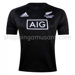 Maillot Rugby Nouvelle-Zélande7S Domicile 2020-2021 Manche Courte