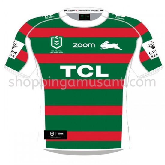 Maillot Rugby South Sydney Rabbitohs Extérieur 2021 Manche Courte