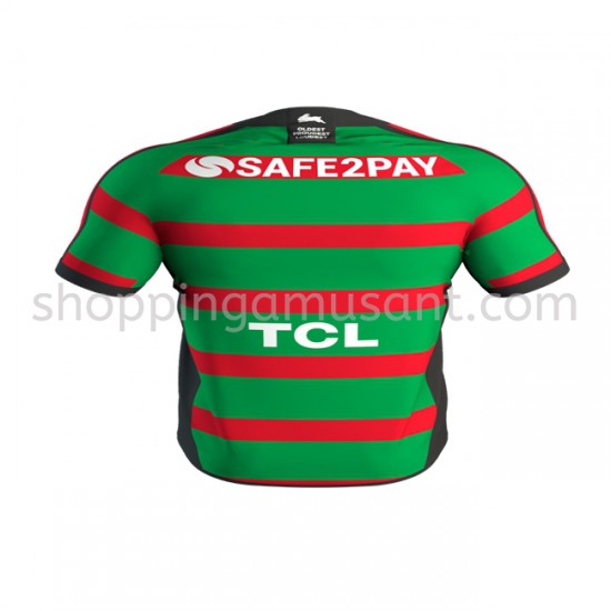 Maillot Rugby South Sydney Rabbitohs Domicile 2020 Manche Courte