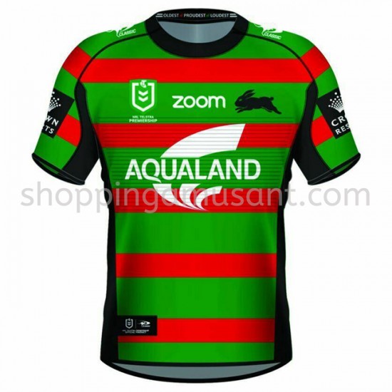 Maillot Rugby South Sydney Rabbitohs Domicile 2021 Manche Courte