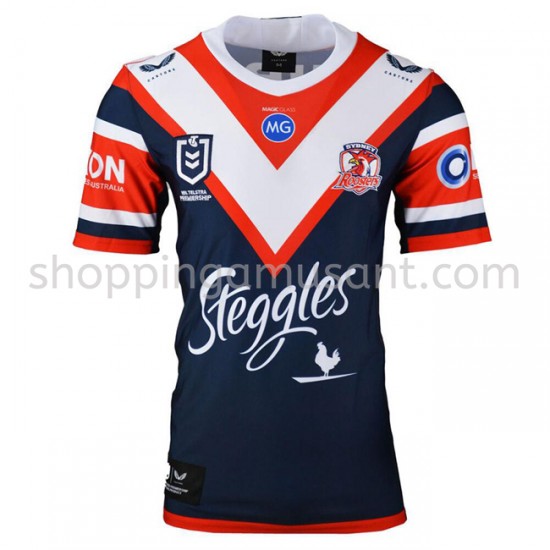 Maillot Rugby Sydney Roosters Domicile 2021 Manche Courte