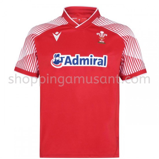 Maillot Rugby Pays de Galles 7S Domicile 2020-2021 Manche Courte