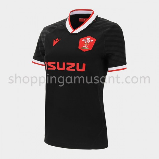 Maillot Rugby Pays de Galles Féminine Extérieur 2020-2021 Manche Courte