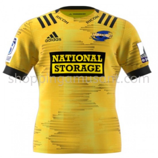 Maillot Rugby Wellington Hurricanes Domicile 2020 Manche Courte